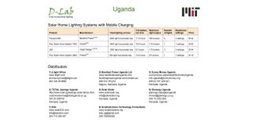 Draft solar lighting evaluation sheet.