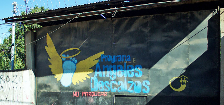 Barefoot Angels sign. Photo: MIT D-Lab