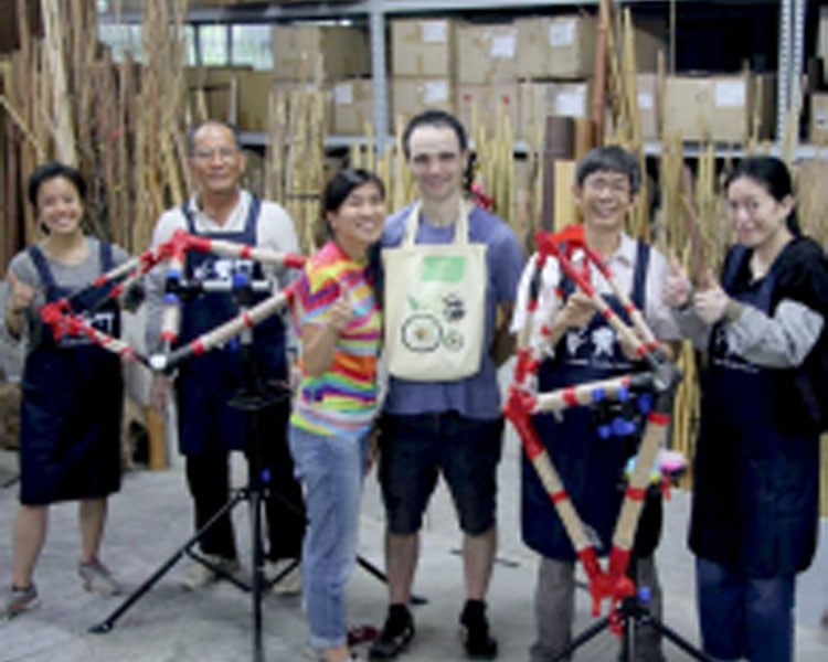 The core team at Bamboo Culture Park Summer 2017.