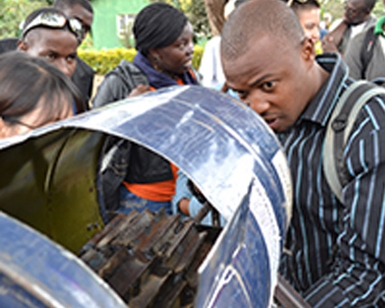 Bean sheller and thresher developed at the 2014 International Development Design Summit