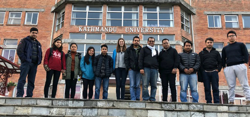 The MIT D-Lab and Kathmandu University teams.