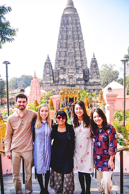 We visited Bodh Gaya, where Buddha attained enlightenment.